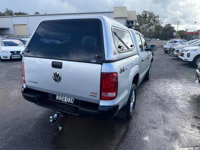 2017 VOLKSWAGEN AMAROK TDI420 CORE EDITION (4x4) 2H MY17 SILVER OR CHROME