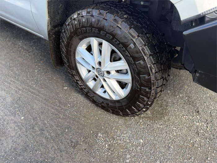 2017 VOLKSWAGEN AMAROK TDI420 CORE EDITION (4x4) 2H MY17 SILVER OR CHROME