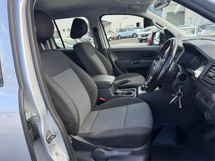 2017 VOLKSWAGEN AMAROK TDI420 CORE EDITION (4x4) 2H MY17 SILVER OR CHROME