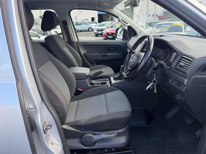 2017 VOLKSWAGEN AMAROK TDI420 CORE EDITION (4x4) 2H MY17 SILVER OR CHROME