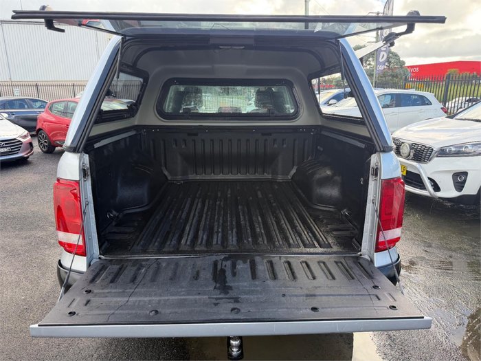 2017 VOLKSWAGEN AMAROK TDI420 CORE EDITION (4x4) 2H MY17 SILVER OR CHROME