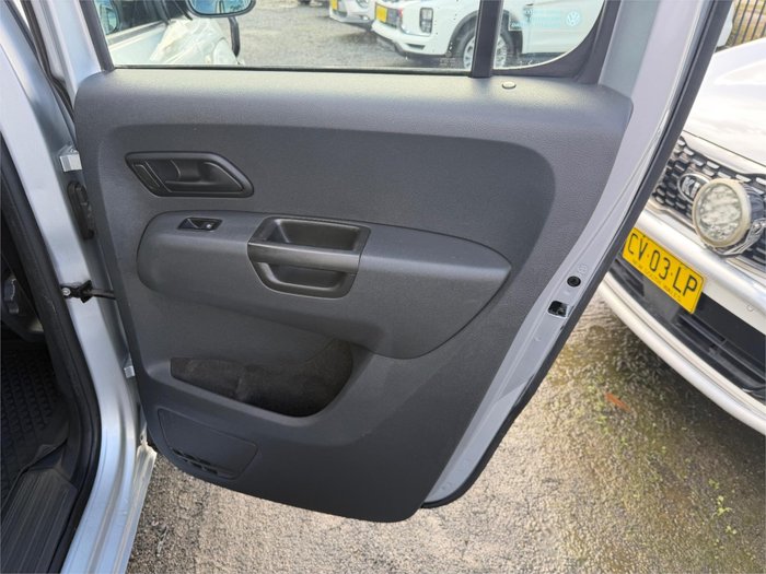 2017 VOLKSWAGEN AMAROK TDI420 CORE EDITION (4x4) 2H MY17 SILVER OR CHROME