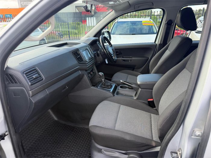 2017 VOLKSWAGEN AMAROK TDI420 CORE EDITION (4x4) 2H MY17 SILVER OR CHROME