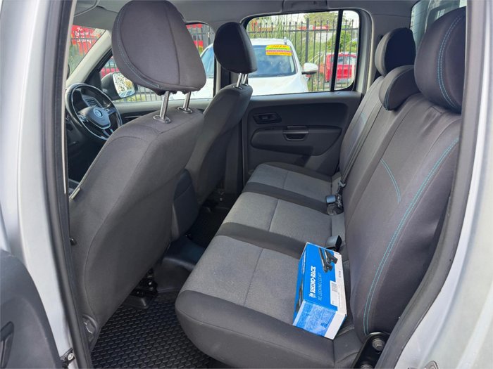 2017 VOLKSWAGEN AMAROK TDI420 CORE EDITION (4x4) 2H MY17 SILVER OR CHROME