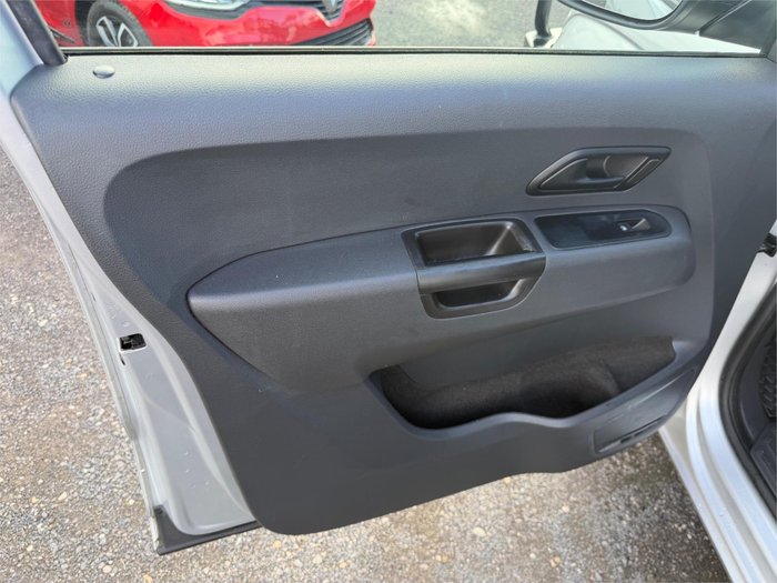 2017 VOLKSWAGEN AMAROK TDI420 CORE EDITION (4x4) 2H MY17 SILVER OR CHROME