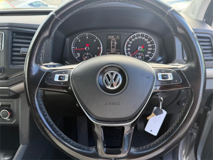 2017 VOLKSWAGEN AMAROK TDI420 CORE EDITION (4x4) 2H MY17 SILVER OR CHROME