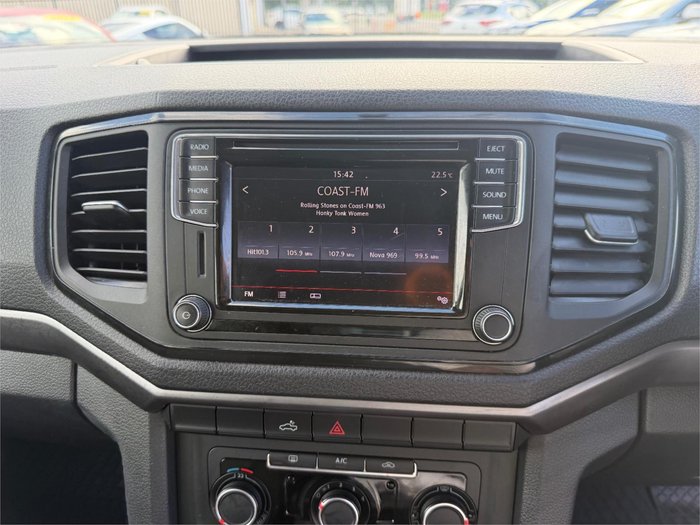 2017 VOLKSWAGEN AMAROK TDI420 CORE EDITION (4x4) 2H MY17 SILVER OR CHROME