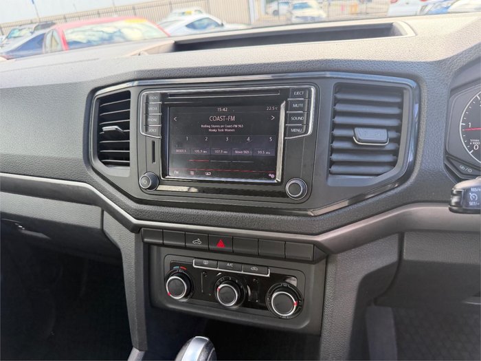 2017 VOLKSWAGEN AMAROK TDI420 CORE EDITION (4x4) 2H MY17 SILVER OR CHROME