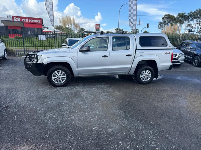 2017 VOLKSWAGEN AMAROK TDI420 CORE EDITION (4x4) 2H MY17 SILVER OR CHROME