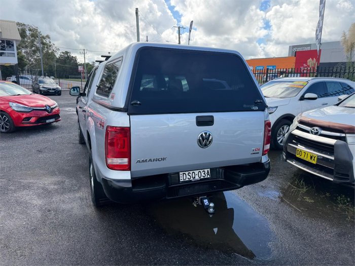 2017 VOLKSWAGEN AMAROK TDI420 CORE EDITION (4x4) 2H MY17 SILVER OR CHROME