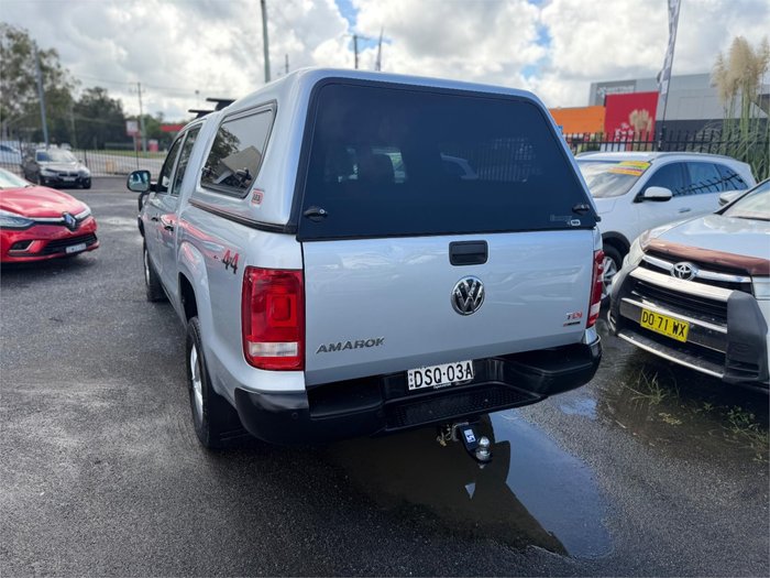 2017 VOLKSWAGEN AMAROK TDI420 CORE EDITION (4x4) 2H MY17 SILVER OR CHROME