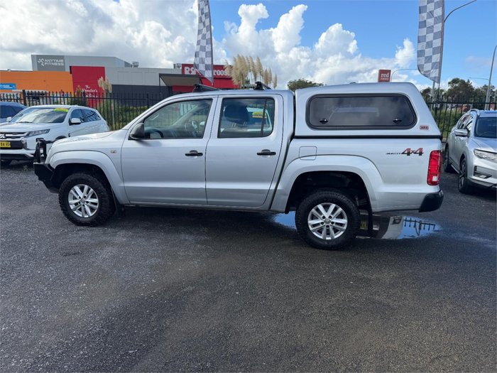 2017 VOLKSWAGEN AMAROK TDI420 CORE EDITION (4x4) 2H MY17 SILVER OR CHROME