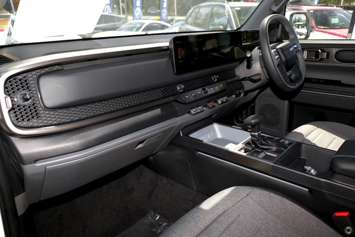 2025 Kia Tasman S TK MY26 4X4 Dual Range Clear White