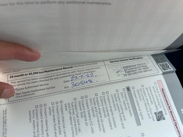 2020 Toyota Camry Ascent Sport