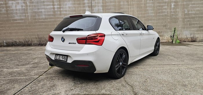 2018 BMW 1 Series 125i M Sport Shadow Edition F20 LCI-2 Alpine White