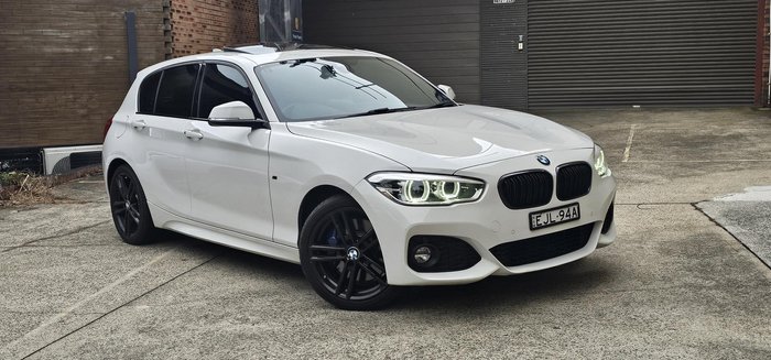2018 BMW 1 Series 125i M Sport Shadow Edition F20 LCI-2 Alpine White