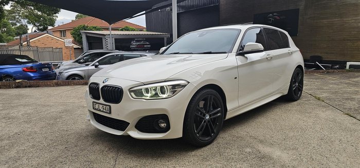 2018 BMW 1 Series 125i M Sport Shadow Edition F20 LCI-2 Alpine White