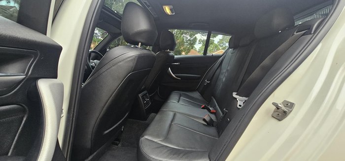 2018 BMW 1 Series 125i M Sport Shadow Edition F20 LCI-2 Alpine White