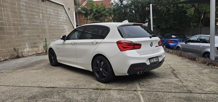 2018 BMW 1 Series 125i M Sport Shadow Edition F20 LCI-2 Alpine White