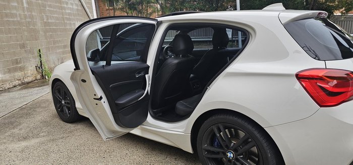 2018 BMW 1 Series 125i M Sport Shadow Edition F20 LCI-2 Alpine White