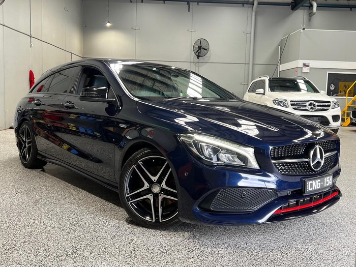 2017 Mercedes-Benz CLA-Class CLA250 Sport X117 Four Wheel Drive Night Black