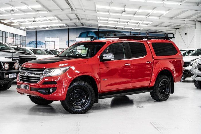 2018 Holden Colorado LTZ RG MY19 4X4 Dual Range Absolute Red