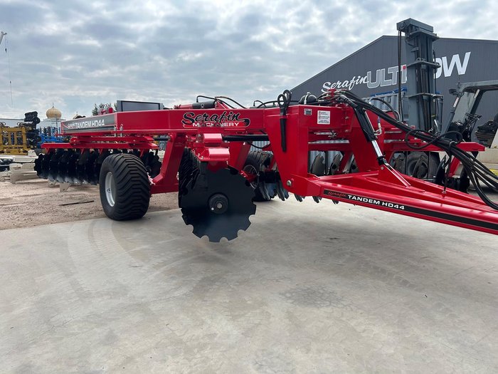 0 Serafin Tandem Hd 44 Plate Offset Disc 6.6M New RED