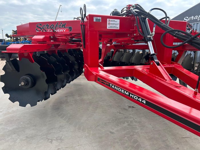 0 Serafin Tandem Hd 44 Plate Offset Disc 6.6M New RED