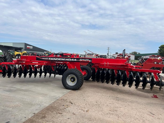 0 Serafin Tandem Hd 44 Plate Offset Disc 6.6M New RED