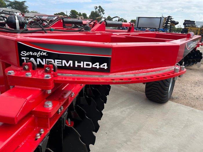 0 Serafin Tandem Hd 44 Plate Offset Disc 6.6M New RED