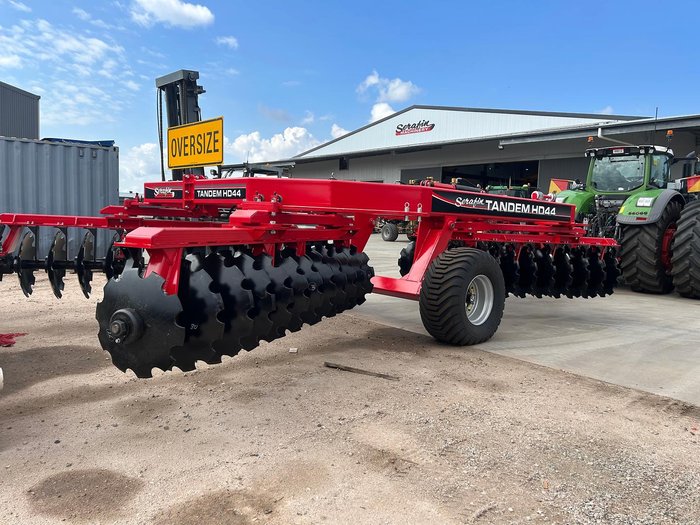 0 Serafin Tandem Hd 44 Plate Offset Disc 6.6M New RED