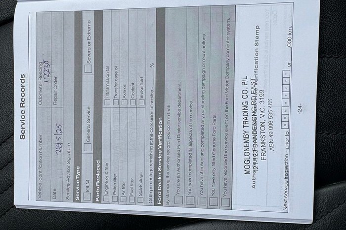 2024 Ford Everest Trend