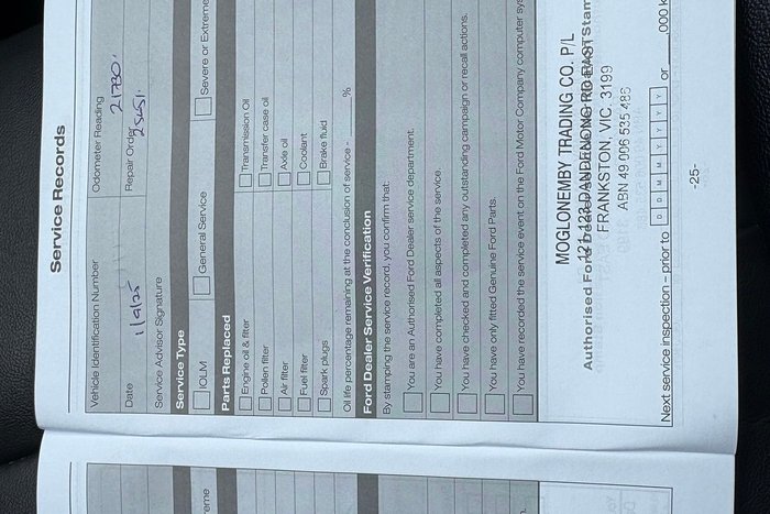 2024 Ford Everest Trend