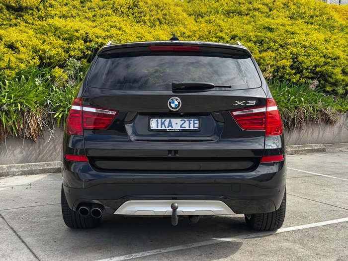 2017 BMW X3 xDrive30d F25 LCI 4X4 Constant Black Sapphire