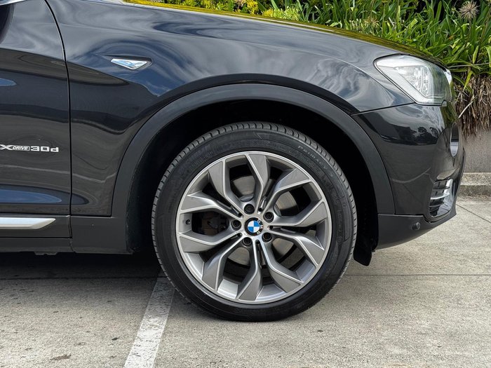 2017 BMW X3 xDrive30d F25 LCI 4X4 Constant Black Sapphire