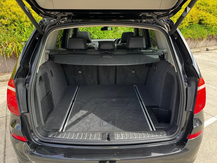 2017 BMW X3 xDrive30d F25 LCI 4X4 Constant Black Sapphire