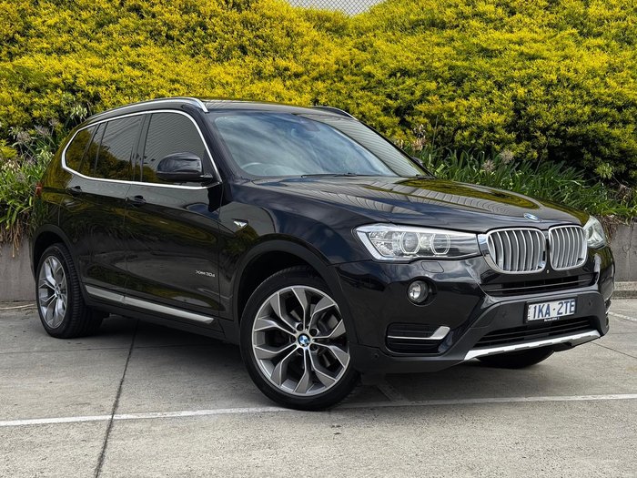 2017 BMW X3 xDrive30d F25 LCI 4X4 Constant Black Sapphire