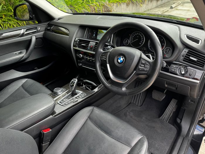2017 BMW X3 xDrive30d F25 LCI 4X4 Constant Black Sapphire