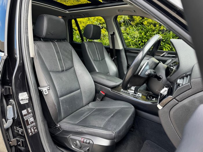 2017 BMW X3 xDrive30d F25 LCI 4X4 Constant Black Sapphire