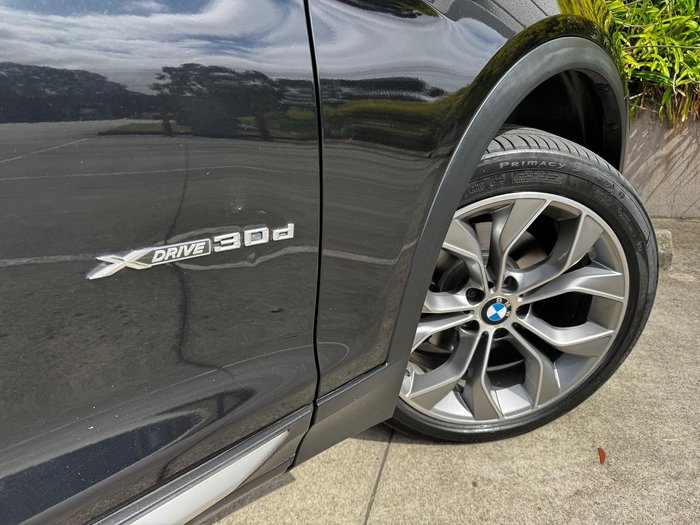 2017 BMW X3 xDrive30d F25 LCI 4X4 Constant Black Sapphire