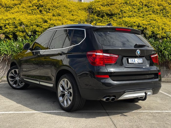 2017 BMW X3 xDrive30d F25 LCI 4X4 Constant Black Sapphire