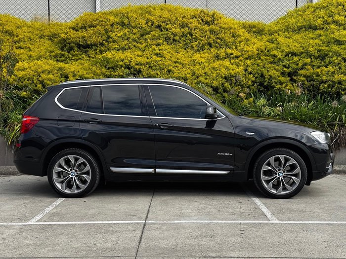 2017 BMW X3 xDrive30d F25 LCI 4X4 Constant Black Sapphire