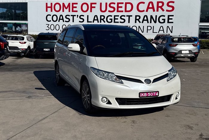 2019 Toyota Tarago ULTIMA GSR50R Glacier White