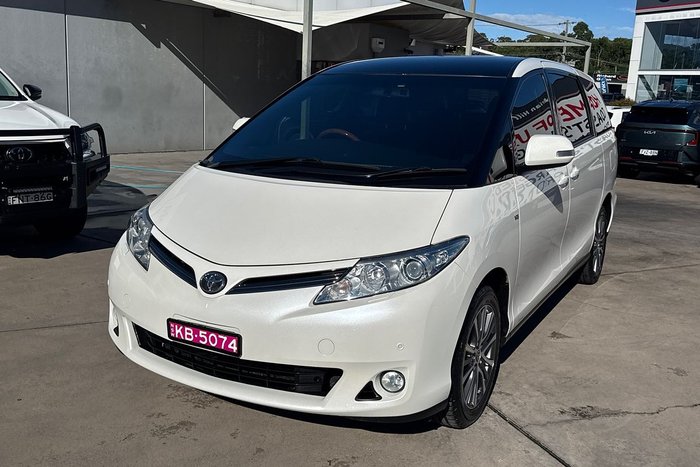 2019 Toyota Tarago ULTIMA GSR50R Glacier White