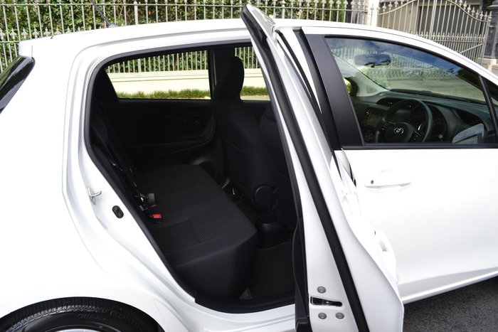 2019 Toyota Yaris Ascent NCP130R Glacier White