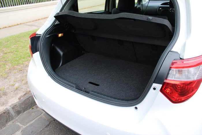 2019 Toyota Yaris Ascent NCP130R Glacier White