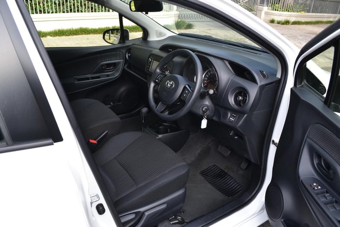 2019 Toyota Yaris Ascent NCP130R Glacier White