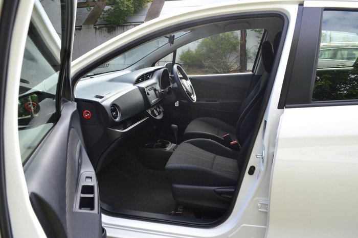 2019 Toyota Yaris Ascent NCP130R Glacier White