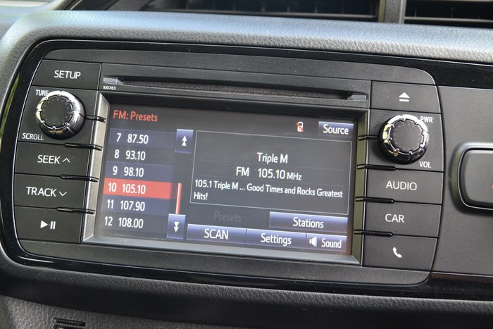 2019 Toyota Yaris Ascent NCP130R Glacier White