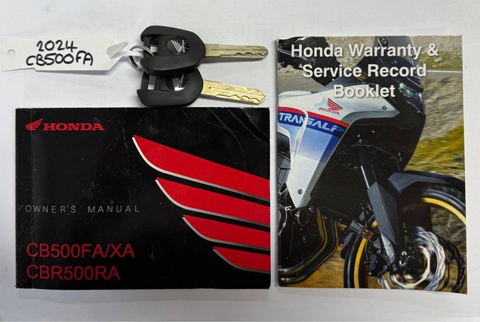 2024 Honda CB500F ABS (CB500FA) CB500 Black